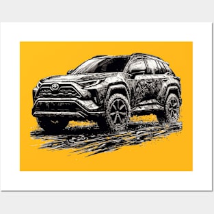 Toyota RAV4 Posters and Art